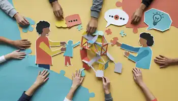 Résolution collaborative de problèmes et travail d'équipe créatif dans une communauté